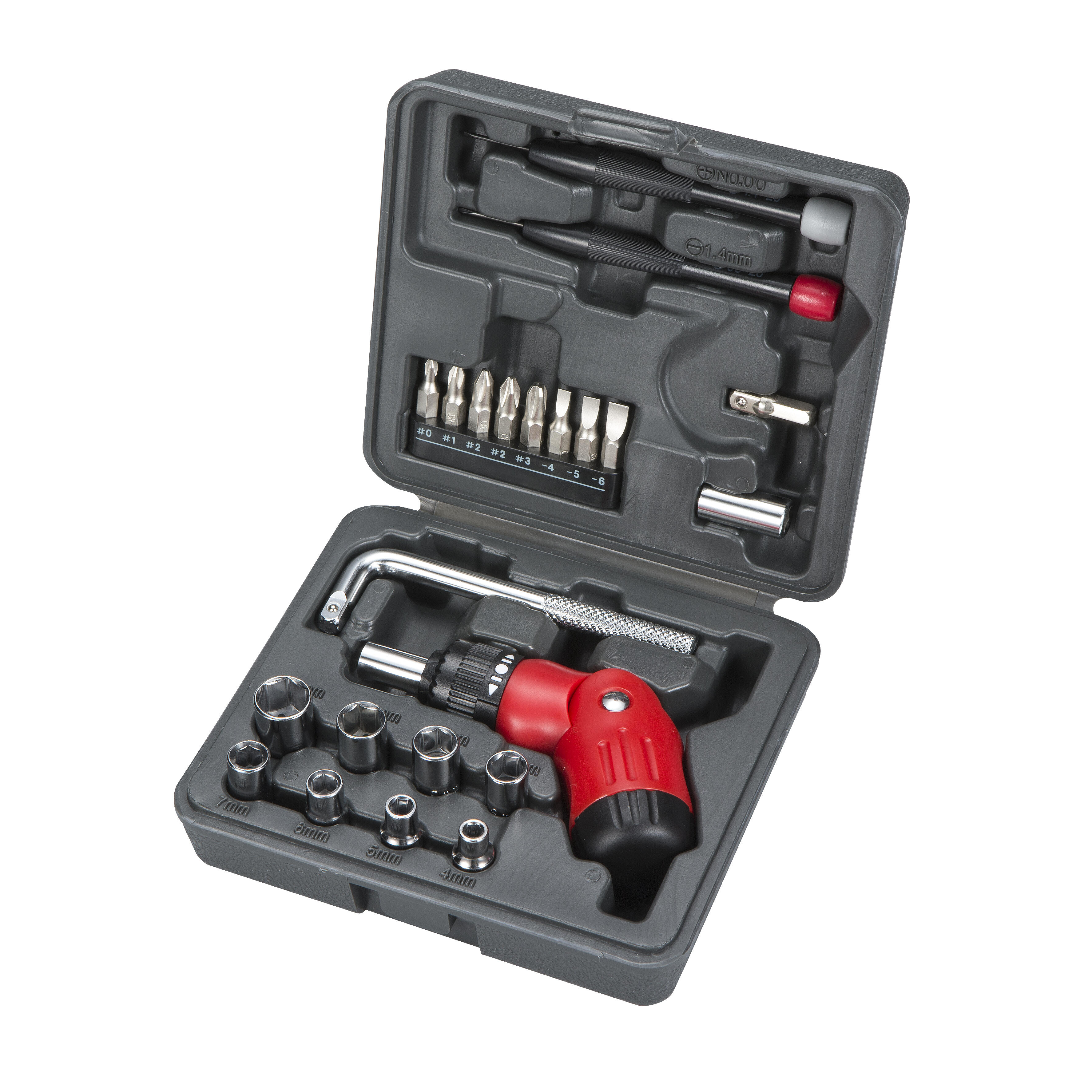 22pcs Ratchet Screwdriver Set